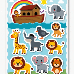 Kids Stickers - Sheet v72